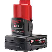 M12 Redlithium XC6.0 Battery, Lithium-Ion, 12 V, 6 Ah The Estey Group