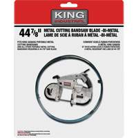 Band Saw Blade, Bi-Metal, 44-7/8" L x 1/2" W x 0.02" Thick, 10-14 TPI The Estey Group