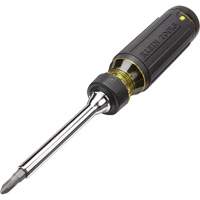 15-in-1 Multi-Bit Ratcheting Screwdriver, 8-3/4" L, Cushion Grip Handle The Estey Group