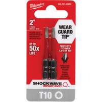 Shockwave Impact Duty Screwdriver Bit, Torx, T-10, 1/4" Drive The Estey Group