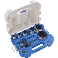 Plumber Bi-Metal Hole Saw Set, 9 Pieces The Estey Group