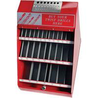 Ensemble de pr&eacute;sentoir pour forets fractionnaires DRILLCO, 540 morcea The Estey Group