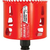 Wood & Metal Hole Saw, 3-1/4", 2-3/8" Depth of Cut, Carbide The Estey Group