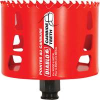 Wood & Metal Hole Saw, 3-5/8", 2-3/8" Depth of Cut, Carbide The Estey Group