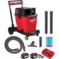 Aspirateur sec/humide sans fil &agrave; bloc-pile double M18 Fuel, 18 V, Capacit&eacute; 12 gal. The Estey Group