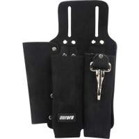 Lineman's Tool Pouch, Multiple Tool Holder, Leather, 3 Pockets The Estey Group