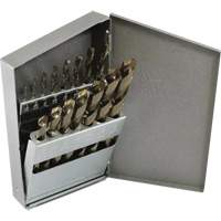 Triumph&reg; Jobber Length Drill Bit Set, 13 Pieces, High Speed Steel The Estey Group