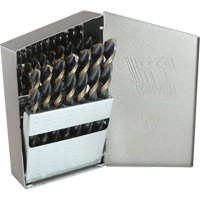 Triumph&reg; MRO Plus&reg; Jobber Length Drill Bit Set, 29 Pieces, High Speed Steel The Estey Group