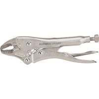 Locking Pliers with Wire Cutter, 5" Length, Curved Jaw The Estey Group