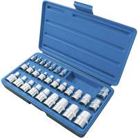 SS328TS Jeu de douilles externes, Torx, Prise 1/2"/1/4"/3/8", 28 mr The Estey Group