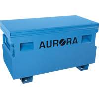 Jobsite Tool Box, 48" x 24" x 27-3/5", Steel, Blue The Estey Group