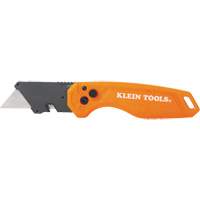 Folding Utility Knife, 1" Blade, Steel Blade, Plastic Handle The Estey Group