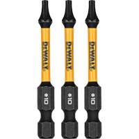 Forets pour tournevis &agrave; chocs FLEXTORQ 3 mcx, Torx, T-10, Prise 1/4" The Estey Group