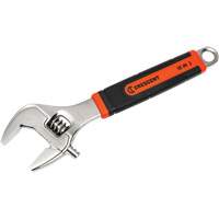 Adjustable Wrench, 12" L, 46 mm/3-1/5" Max Width, Chrome/Polished The Estey Group