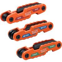 Compact Folding Hex Key Set, 25 Pcs., Metric & Imperial/Torx&reg; The Estey Group