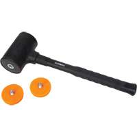 Marteau sans rebond, Poids de la t&ecirc;te 45 oz, Face Polyur&eacute;thane, Prise Fibre de verre, 13" lo The Estey Group