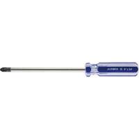 Tournevis Philips bleu transparent avec bandes, #3, Prise Plastique The Estey Group