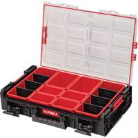 Organisateur 2 fois tr&egrave;s-grand avec bacs Arx, 23" x 15-1/5" x 6-4/5", Noir The Estey Group