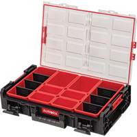 Organisateur tr&egrave;s-grand avec bacs courts Arx, 23" x 15-1/5" x 5", Noir The Estey Group