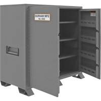 Jobsite Storage Cabinet, Steel, 59 Cubic Feet, Grey The Estey Group