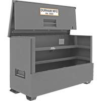 57.4 cu. ft. Jobsite Piano Box, 72-7/16" W x 33-7/8" D x 49-7/16" H, Grey The Estey Group
