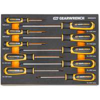 Jeu de tournevis bimat&eacute;riau Torx dans un plateau de rangement en mousse, 10 mcx The Estey Group