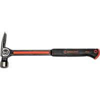 Marteau de charpente en acier avec face meul&eacute;e, 22 oz, Prise en Acier plein, 16" lo The Estey Group