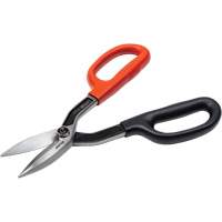 Straight Pattern Tinner Snips, 2" Cut Length, Straight Cut The Estey Group