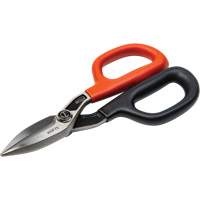 Straight Pattern Tinner Snips, 1-31/50" Cut Length, Straight Cut The Estey Group