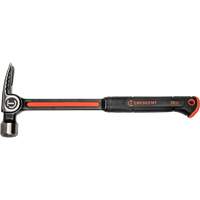 Marteau de charpente &agrave; face meul&eacute;e, 28 oz, Prise en Acier plein, 16" lo The Estey Group