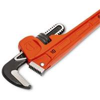 Cl&eacute; pour tuyau SLIM JAW, Cap des m&acirc;choires 1-9/10", Longueur 10", Fini Rev&ecirc;tement en poudre, Prise Non-ergonomique The Estey Group