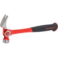 Marteau indexeur &agrave; panne fendue, 18 oz, Prise en Coussin&eacute;e/Acier plein, 14" lo The Estey Group