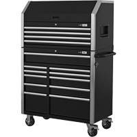 HDCC-4115 HD Series Toolbox Combo, 21-1/2" D x 44-1/5" W x 63-3/10" H, Black The Estey Group