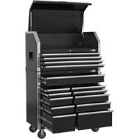 HDCC-4115 HD Series Toolbox Combo, 21-1/2" D x 44-1/5" W x 63-3/10" H, Black The Estey Group