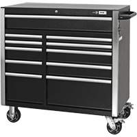 HDCC-4115 HD Series Toolbox Combo, 21-1/2" D x 44-1/5" W x 63-3/10" H, Black The Estey Group