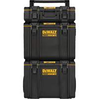 TOUGHSYSTEM&reg; 2.0 Rolling Tower, 24" x 20-2/5" x 34-1/2", Black/Yellow The Estey Group