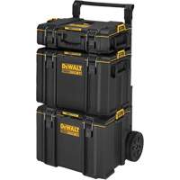 TOUGHSYSTEM&reg; 2.0 Rolling Tower, 24" x 20-2/5" x 34-1/2", Black/Yellow The Estey Group