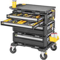 TOUGHSYSTEM&reg; 2.0 DXL 5-in-1 Modular Workstation, 34" x 25-4/5" x 39", Black/Yellow The Estey Group