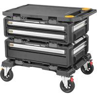 TOUGHSYSTEM&reg; 2.0 DXL 4-in-1 Modular Workstation, 34" x 25-4/5" x 30", Black/Yellow The Estey Group