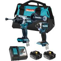 Ensemble 2 outils &agrave; moteur sans balai LXT, Lithium-ion, 18 V The Estey Group