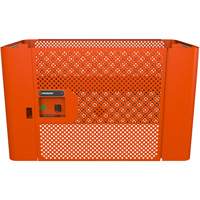 RAILWORKS Mesh Security Panel Single Door Lockable Storage The Estey Group
