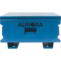 Coffre &agrave; outils de chantier, 33" x 20-3/10" x 18-3/10", Acier, Bleu The Estey Group