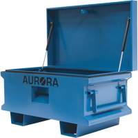 Coffre &agrave; outils de chantier, 33" x 20-3/10" x 18-3/10", Acier, Bleu The Estey Group