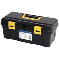 Coffre &agrave; outils portatif en plastique JPTB-19, 19" la x 9" p x 8" h, Noir The Estey Group