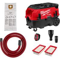 Extracteur de poussi&egrave;re &agrave; deux batteries M18 FUEL de 9 gallons, compatible avec PACKOUT avec trousse VACLINK, 27-3/4" x 19" The Estey Group