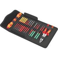 Jeu d'outils tr&egrave;s fin 1 avec syst&egrave;me de rep&eacute;rage doutils Tool Finder Kraftform Kompakt VDE 17, 1000 V, 17 M The Estey Group