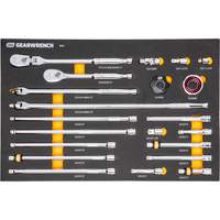 3/8" 90-Tooth Ratchet & Drive Tool Set with Foam Storage Tray The Estey Group