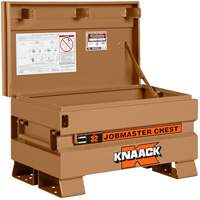 Model 32 Jobsite Chest with Padlock, 32" x 19" x 19", Steel, Tan The Estey Group