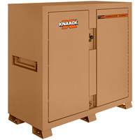 Model 139 Jobsite Cabinet with Padlock, Steel, 59.4 Cubic Feet, Tan The Estey Group