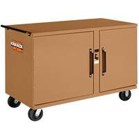 Model 58 heavy-Duty Rolling Workbench with Padlock, 54-1/4" W x 37-3/10" H x 26" D The Estey Group